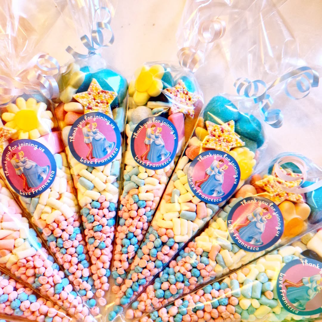 Personalised Princess Celebration Sweet Cones