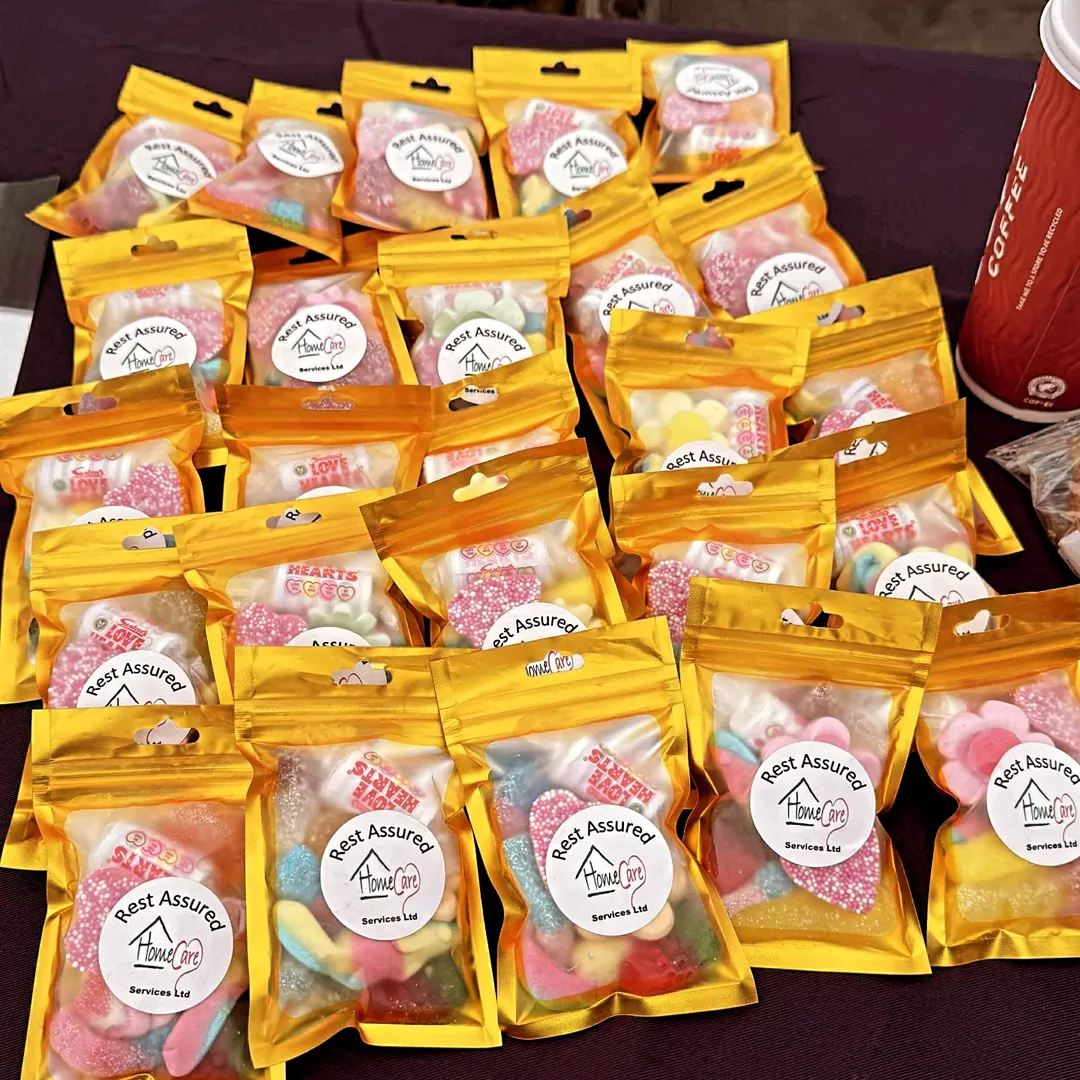 Premium Gold Branded Sweet Bags